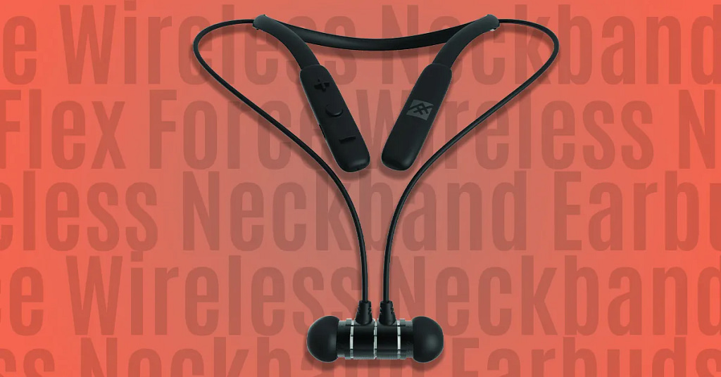 Flex Force Wireless Neckband Earbuds 