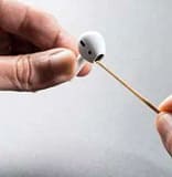 How to Clean Ear Wax Out of Earbuds with Toothpick