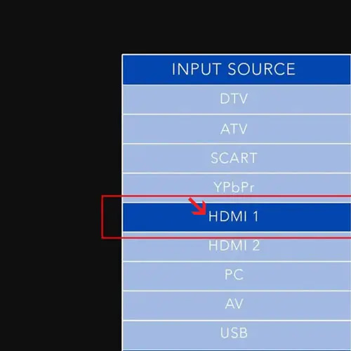 Set up your TV’s Input Source
