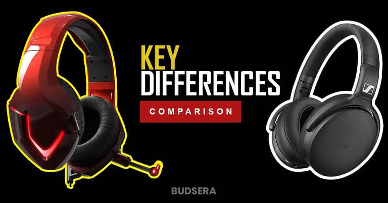 comparison between Gaming and Normal Headphones