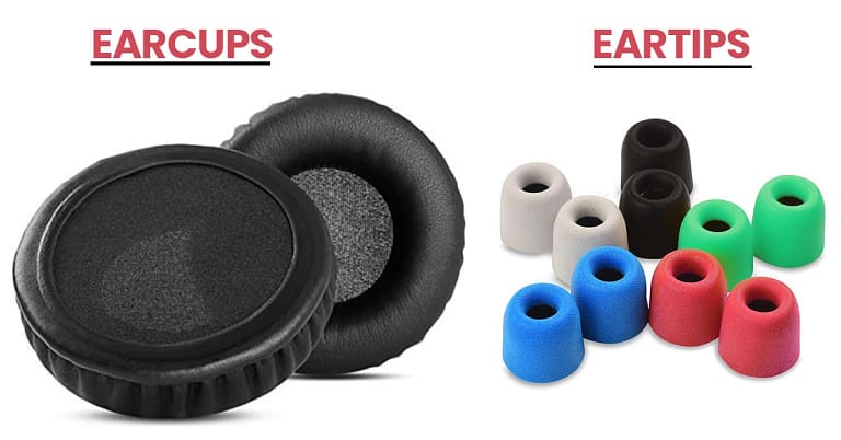 Replace Earcups and Eartips