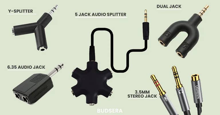 Types of Headphone Splitters