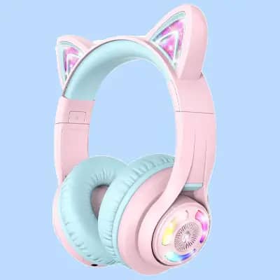 iClever Cat Ear Kids Bluetooth Headphones